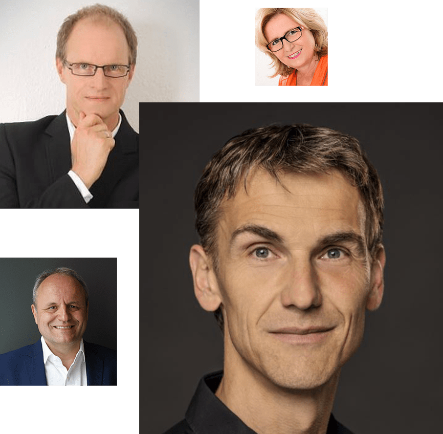 Nachhaltigkeit & Mobilität: Dr. Sascha Ott, Dr. Karsten Brensing, Dr. Hans-Peter Kleebinder, Christa 