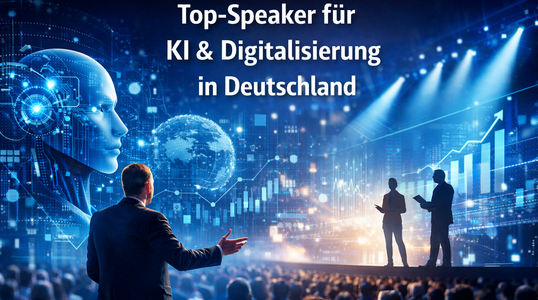 Die Top 5 Speaker für KI und Digitalisierung bei den 5 Sterne Rednern