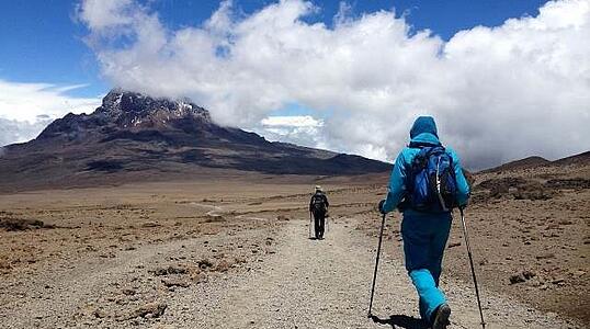 Steve Kroeger zurück von seiner 7. Kilimandscharo Besteigung