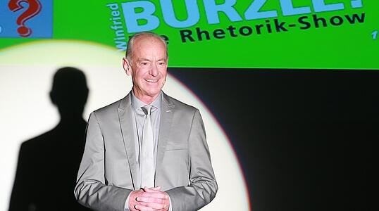 Winfried Bürzle mit Rhetorik-Show on Tour