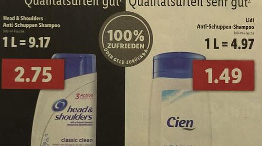 Schwarz oder Weiß: Im Schatten der Marke Lidl