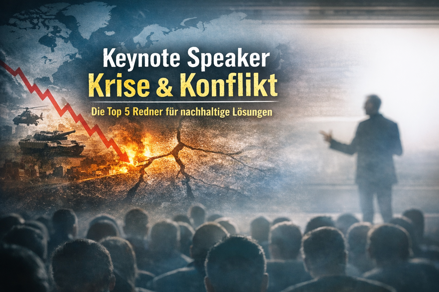 Keynote Speaker Krise und Konflikt: Die Top 5 Redner für nachhaltige Lösungen