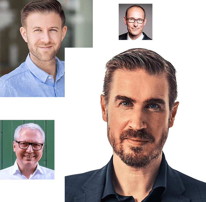 Change & New Work: Ilja Grzeskowitz, Dennis Fischer, Michael Carl, Florian Mennigen