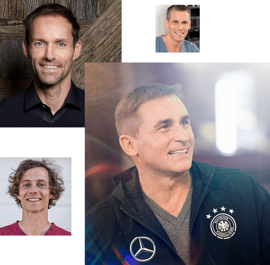 Sport & Fitness: Stefan Kuntz, Sven Hannawald, Friedi Kühne, Patric Heizmann