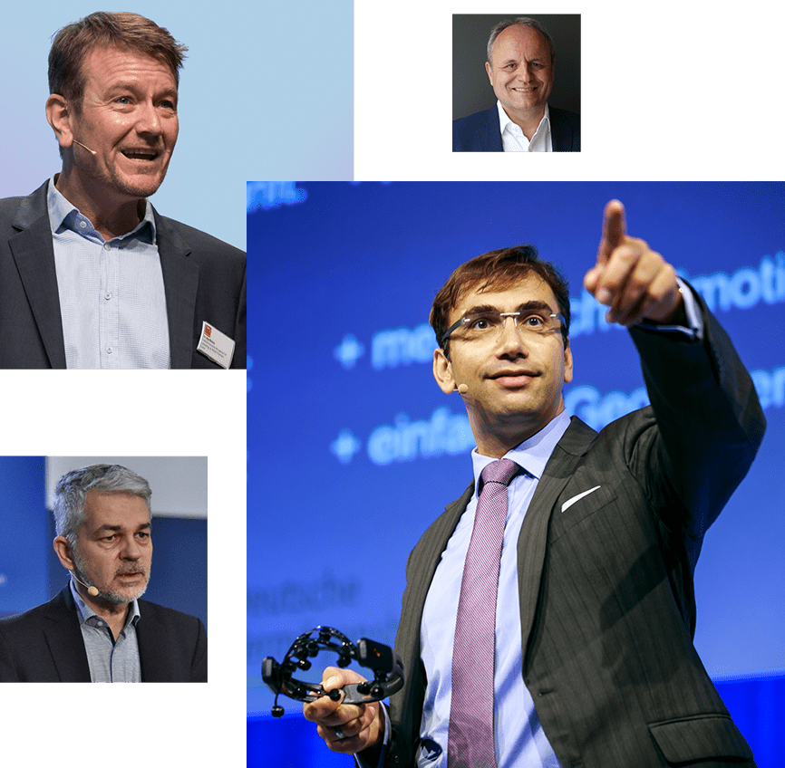 Wissenschaft & Forschung: Sven Gabor Janszky, Dr. Jörg Wallner, Prof. Dr. Carlo Masala, Dr. Hans-Peter Kleebinder