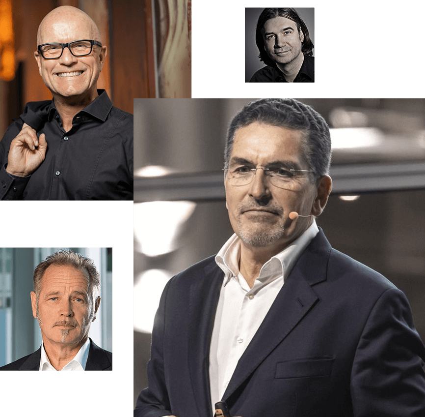 Vertrieb & Marketing: Klaus J. Fink, Andreas Buhr, Harald Eichsteller, Hermann Scherer