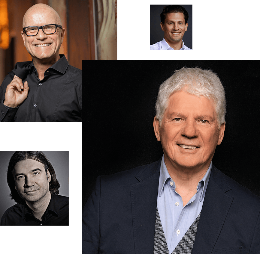 Entrepreneurs & Top-Manager: Thomas Stein, Andreas Buhr, Hermann Scherer, Dr. Hubertus Porschen